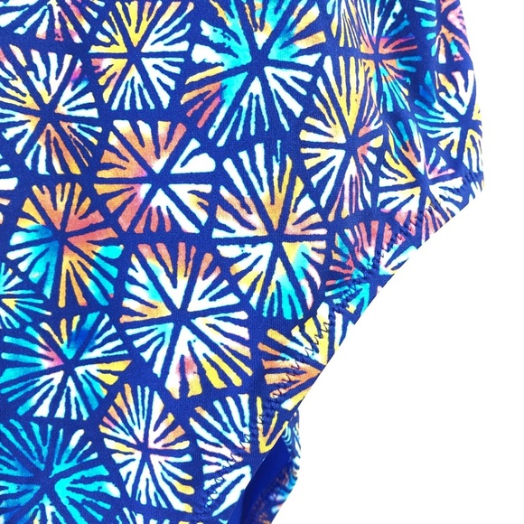 Vilebrequin Women's Carapaces Crossed Back Strap One-Piece Swimsuit Bathing Suit - Picture 6 of 9